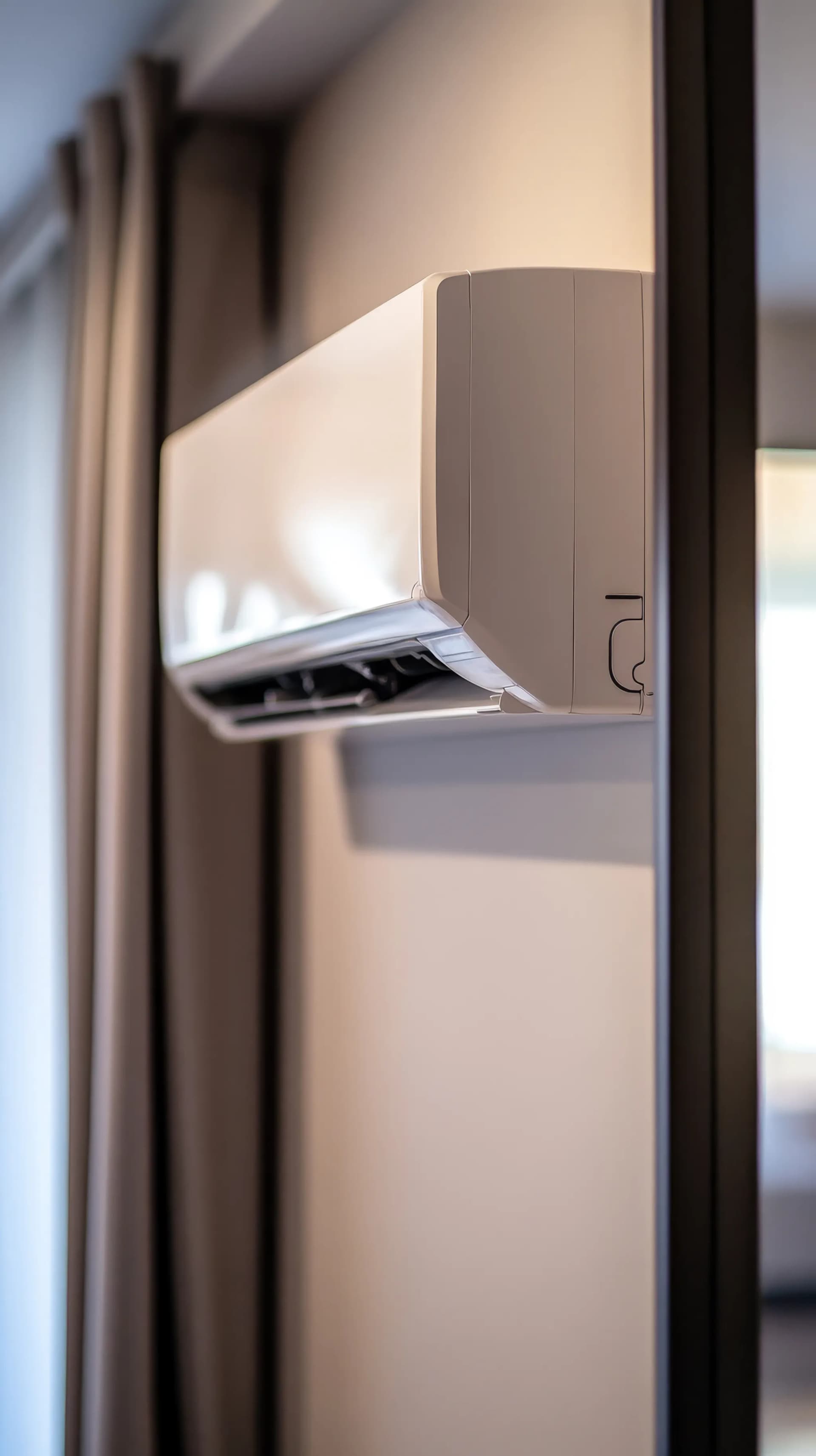 Climatisation moderne dans un intérieur design